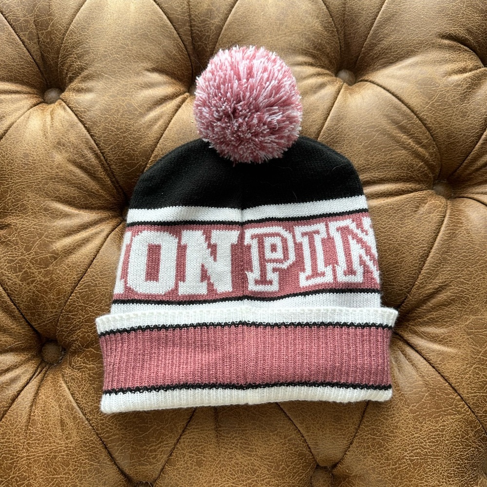 VS Pink Beanie